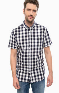 Рубашка в клетку с нагрудным карманом Jack & Jones