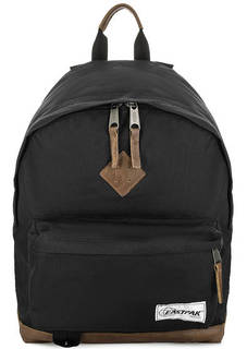 Текстильный рюкзак с кожаными вставками Eastpak