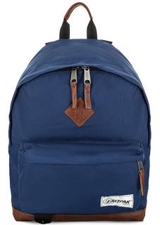 Текстильный рюкзак с кожаными вставками Eastpak