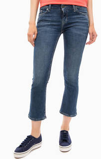 Укороченные джинсы расклешенного кроя Mustang