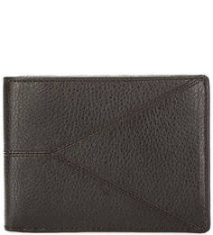 Коричневое кожаное портмоне Gianni Conti