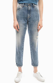 Рваные джинсы со средней посадкой Fornarina