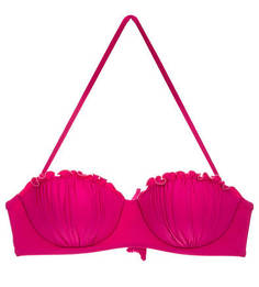 Купальный топ цвета фуксии с твердыми чашами MC2 Saint Barth