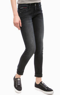 Джинсы с карманами и низкой посадкой Hilfiger Denim