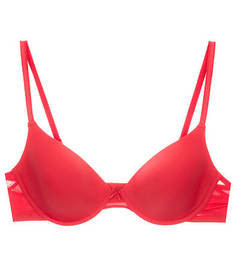 Красный бюстгальтер с кружевными вставками Tommy Hilfiger