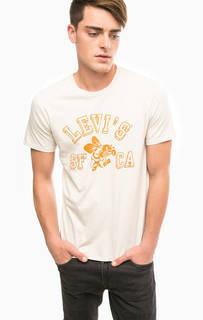 Хлопковая футболка с круглым вырезом Levis®