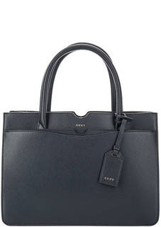 Кожаная сумка с короткими ручками Dkny