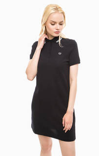Платье-футболка с отложным воротничком Fred Perry