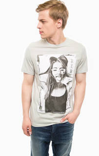 Хлопковая футболка с короткими рукавами Jack & Jones