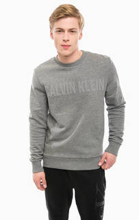 Однотонный хлопковый свитшот Calvin Klein Jeans