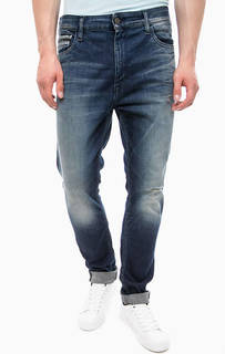 Рваные джинсы с заломами Calvin Klein Jeans
