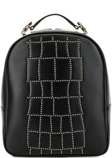 Черный рюкзак с тонкими лямками Cavalli Class