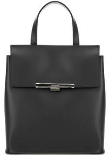 Рюкзак из гладкой кожи с откидным клапаном Lancaster