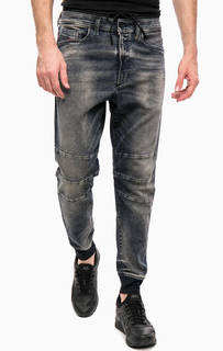 Синие брюки на молнии Diesel