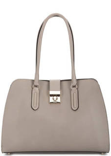 Кожаная сумка с длинными ручками Furla