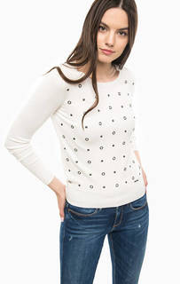 Джемпер с металлическим декором Guess