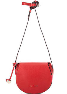 Маленькая сумка из сафьяновой кожи Coccinelle