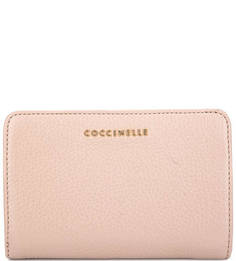 Кожаный кошелек с одним отделом для купюр Coccinelle