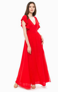 Длинное вечернее платье красного цвета Liu Jo