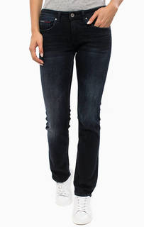 Прямые синие джинсы со стандартной посадкой Hilfiger Denim