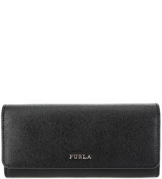 Кожаный кошелек с застежкой на кнопку Furla