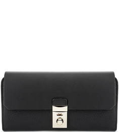 Кожаный кошелек с застежкой на замок Furla