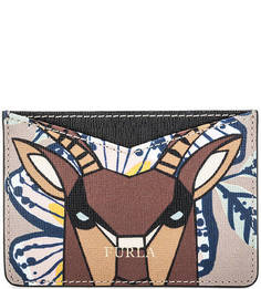 Визитница из сафьяновой кожи Furla