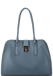 Синяя сумка из гладкой кожи Furla