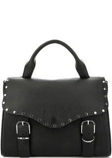 Кожаная сумка с двумя отделами Rebecca Minkoff