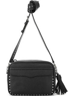 Кожаная сумка на молнии через плечо Rebecca Minkoff