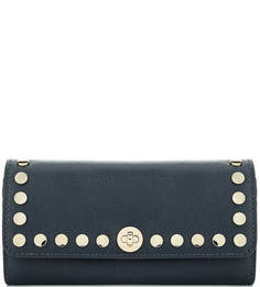 Кожаный кошелек с металлическим декором Michael Michael Kors