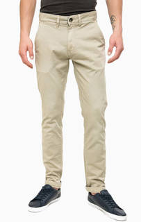 Хлопковые брюки чиносы Pepe Jeans