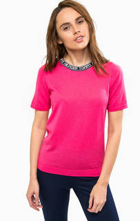 Шерстяной джемпер с короткими рукавами Tommy Hilfiger