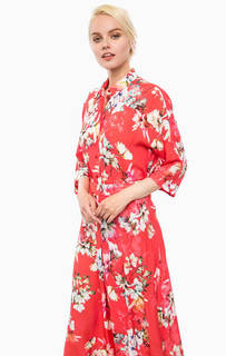 Блуза из вискозы с цветочным принтом Cinque