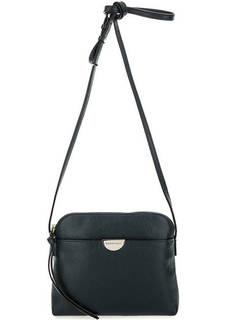 Синяя кожаная сумка с одним отделом Coccinelle