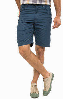 Синие хлопковые шорты с карманами Columbia
