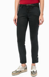 Серые брюки с дополнительным ремнем Liu Jo