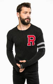 Джемпер из хлопка с нашивкой Replay