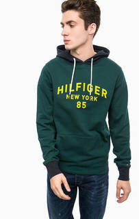 Толстовка из хлопка с карманом-кенгуру Tommy Hilfiger