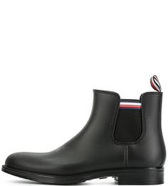 Резиновые полусапоги черного цвета Tommy Hilfiger