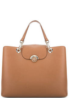 Коричневая сумка с двумя отделами Tommy Hilfiger