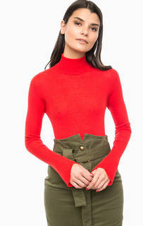 Красная водолазка из шерсти Pinko