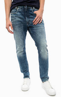 Синие зауженные джинсы G Star RAW