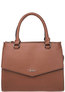 Коричневая сумка через плечо Fiorelli