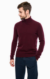 Фиолетовая водолазка из шерсти United Colors of Benetton