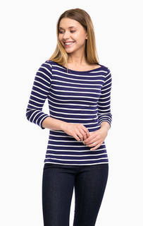 Хлопковая футболка в полоску United Colors of Benetton