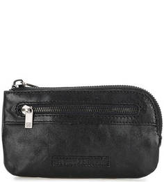 Кожаная ключница на молнии Sergio Belotti