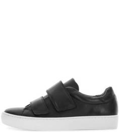 Черные кеды из натуральной кожи Vagabond