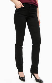Черные джинсы прямого кроя Lee