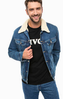 Утепленная джинсовая куртка с карманами Lee